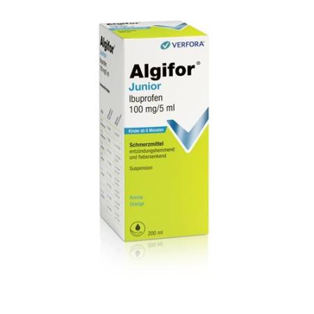 Algifor Junior Susp 100mg/5ml Bottle 200ml - PrimeCare Global