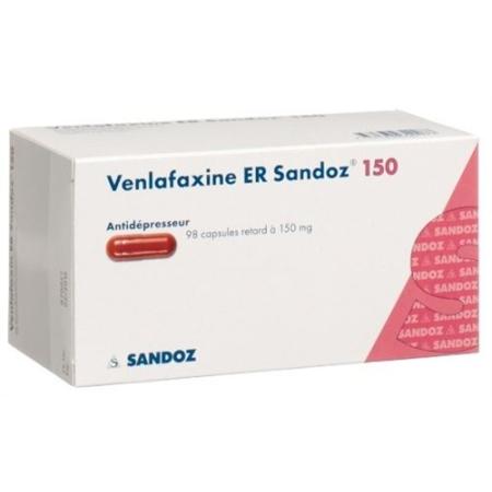 Venlafaxine ER Sandoz Ret Kaps 150 mg 98 pcs - PrimeCare Global