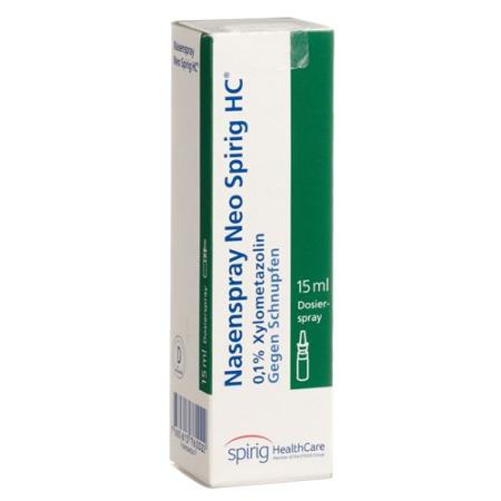 Nasal spray Neo Spirig HC 0.1% dosing spray 15 ml - PrimeCare Global