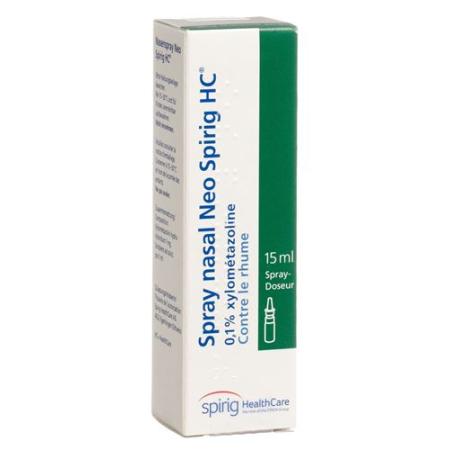 Nasal spray Neo Spirig HC 0.1% dosing spray 15 ml - PrimeCare Global
