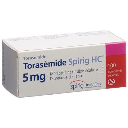 Torasemide Spirig HC Tabl 5 mg 100 pcs - PrimeCare Global