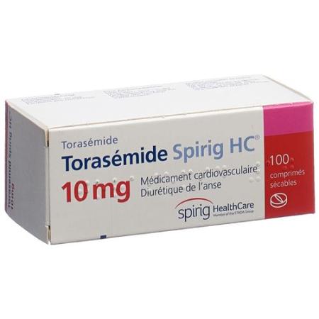 Torasemide Spirig HC Tabl 10 mg 100 pcs - PrimeCare Global