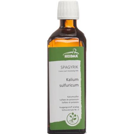 HEIDAK SPAGYRIK Potassium sulfuricum bottle 500 ml - PrimeCare Global