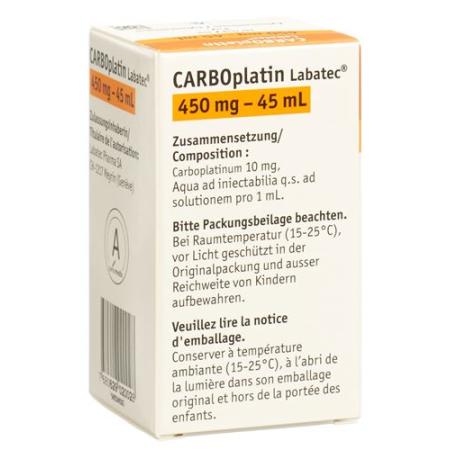 Carboplatin Labatec Inf L&ouml;s 450 mg/45ml Durchstf 45 ml - PrimeCare Global