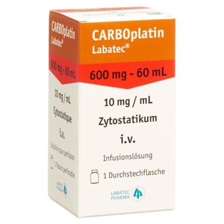 Carboplatin Labatec Inf L&ouml;s 600 mg/60ml Durchstf 60 ml - PrimeCare Global