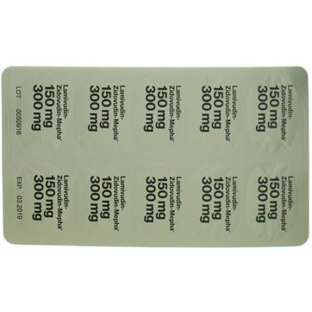 Lamivudin-Zidovudin-Mepha 150/300 mg 60 Lactabs - PrimeCare Global
