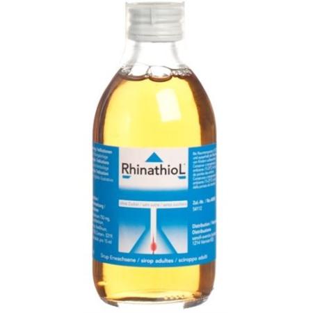 Rhinathiol syrup adult without sugar bottle 250 ml - PrimeCare Global