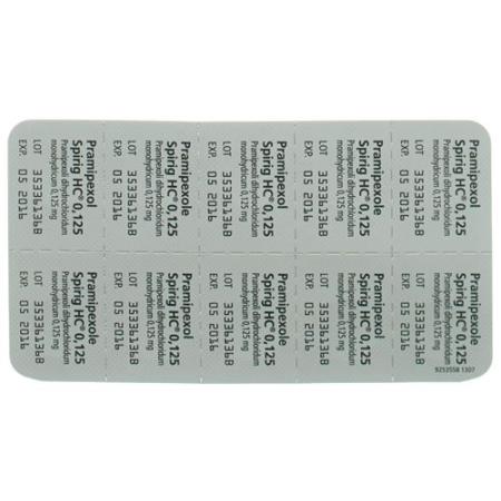 Pramipexol Spirig 0.125 mg 30 tablets - PrimeCare Global