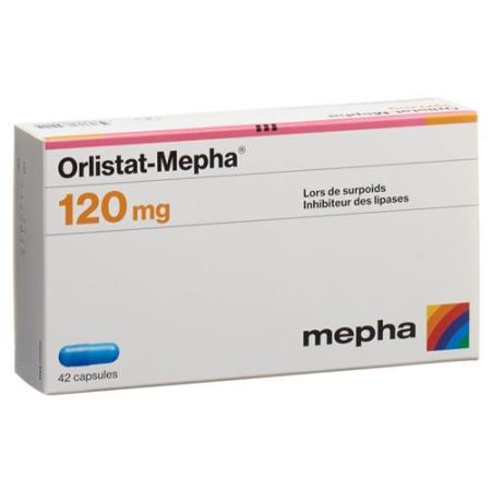 Orlistat-Mepha Kaps 120 mg 84 pcs - PrimeCare Global