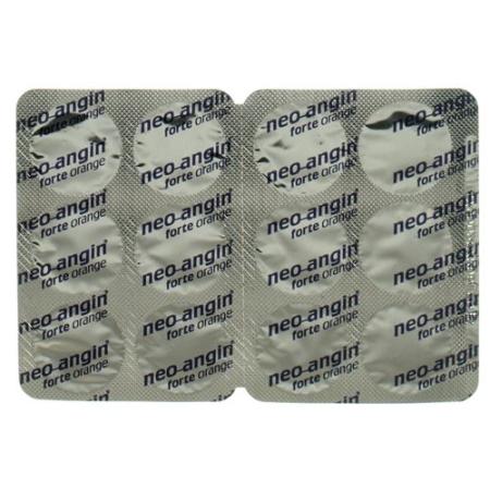 neo-angin forte throat lozenges orange 24 pcs - PrimeCare Global