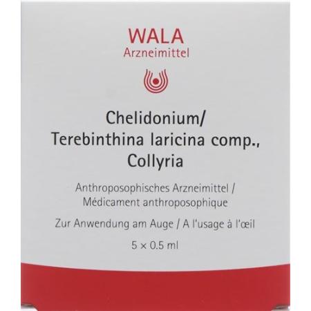 Wala Chelidonium/Terebinthina laricina comp. Gtt Opht 5 x 0.5ml - PrimeCare Global