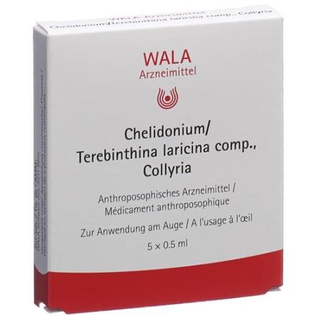 Wala Chelidonium/Terebinthina laricina comp. Gtt Opht 5 x 0.5ml - PrimeCare Global
