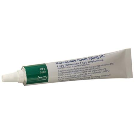 Nasal Ointment R&uuml;edi Spirig HC Nasal Ointment tube 20 g - PrimeCare Global