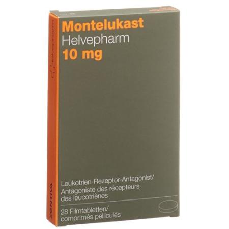 Montelukast Helvepharm Filmtabl 10 mg 28 pcs - PrimeCare Global