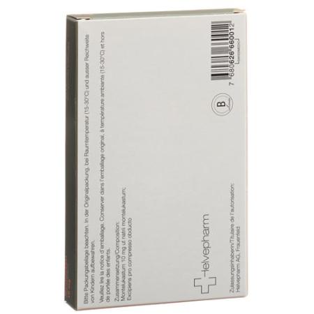 Montelukast Helvepharm Filmtabl 10 mg 28 pcs - PrimeCare Global