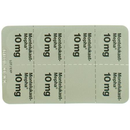 Montelukast-Mepha Lactab 10 mg 28 pcs - PrimeCare Global