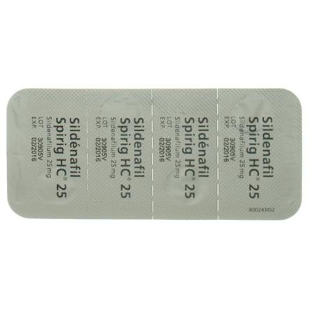 Sildenafil Spirig HC Filmtabl 25 mg 4 pcs - PrimeCare Global