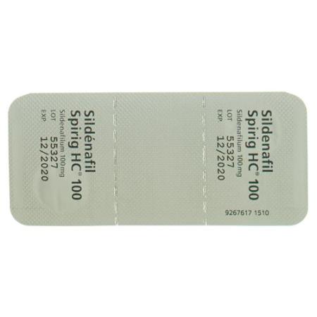 Sildenafil Spirig HC Filmtabl 100 mg 4 pcs - PrimeCare Global