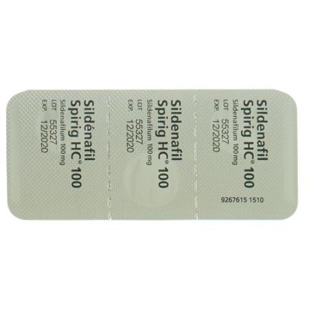 Sildenafil Spirig HC Filmtabl 100 mg 12 pcs - PrimeCare Global