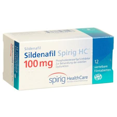 Sildenafil Spirig HC Filmtabl 100 mg 12 pcs - PrimeCare Global