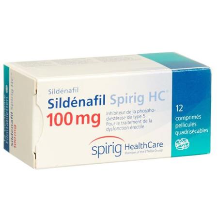 Sildenafil Spirig HC Filmtabl 100 mg 12 pcs - PrimeCare Global