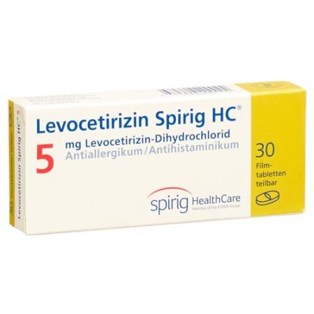 Levocetirizine Spirig HC Filmtabl 5 mg 30 pcs - PrimeCare Global