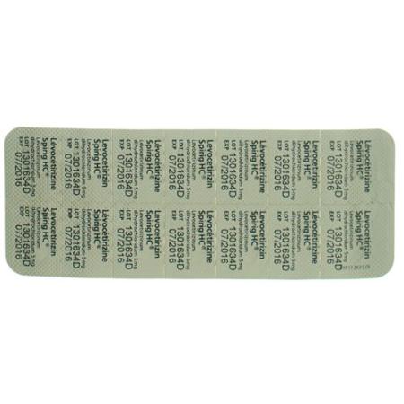 Levocetirizine Spirig HC Filmtabl 5 mg 30 pcs - PrimeCare Global