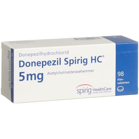 Donepezil Spirig HC Filmtabl 5 mg 98 pcs - PrimeCare Global