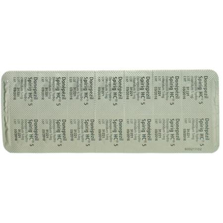 Donepezil Spirig HC Filmtabl 5 mg 98 pcs - PrimeCare Global