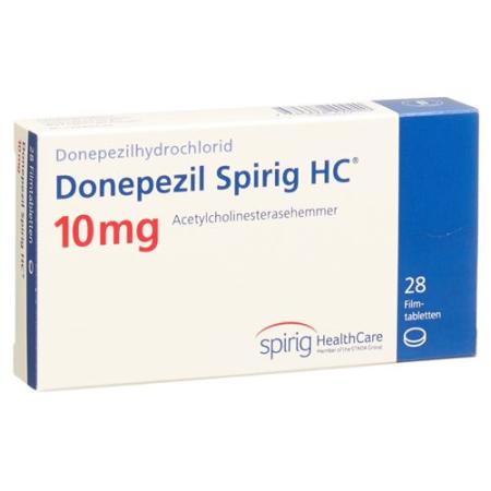 Donepezil Spirig HC Filmtabl 10 mg 28 pcs - PrimeCare Global