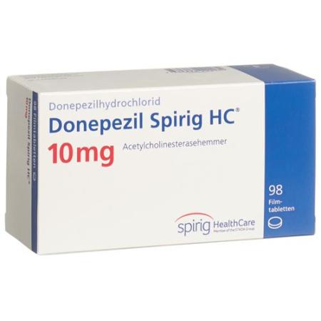 Donepezil Spirig HC Filmtabl 10 mg 98 pcs - PrimeCare Global
