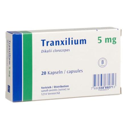 Tranxilium caps 5 mg 20 pcs - PrimeCare Global