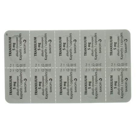 Tranxilium caps 5 mg 20 pcs - PrimeCare Global