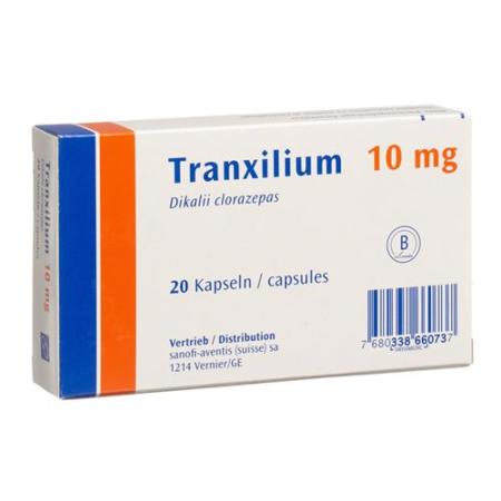 Tranxilium caps 10 mg 20 pcs - PrimeCare Global