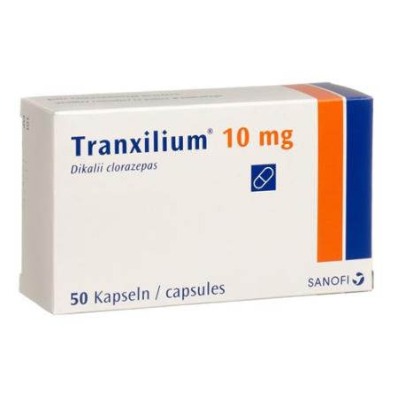 Tranxilium caps 10 mg 50 pcs - PrimeCare Global