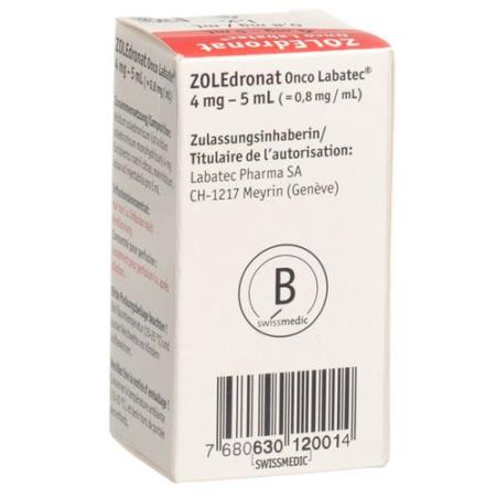 Zoledronate Onco Labatec Inf Konz 4 mg/5ml Durchstf 5 ml - PrimeCare Global