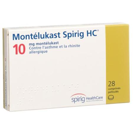 Montelukast Spirig HC Filmtabl 10 mg 28 pcs - PrimeCare Global