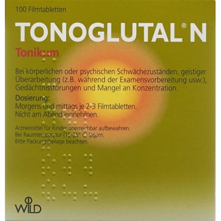 Tonoglutal N film tablets 100 pcs - PrimeCare Global