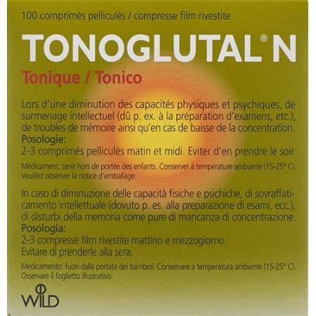 Tonoglutal N film tablets 100 pcs - PrimeCare Global