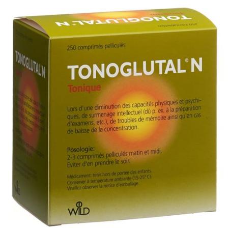 Tonoglutal N film tablets 250 pcs - PrimeCare Global