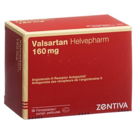 Valsartan Helvepharm Filmtabl 160 mg 98 pcs - PrimeCare Global