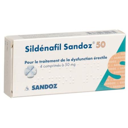 Sildenafil Sandoz Tabl 50 mg 4 pcs - PrimeCare Global