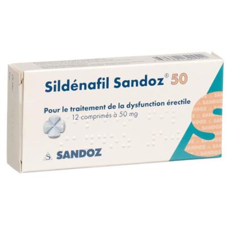 Sildenafil Sandoz Tabl 50 mg 12 pcs - PrimeCare Global