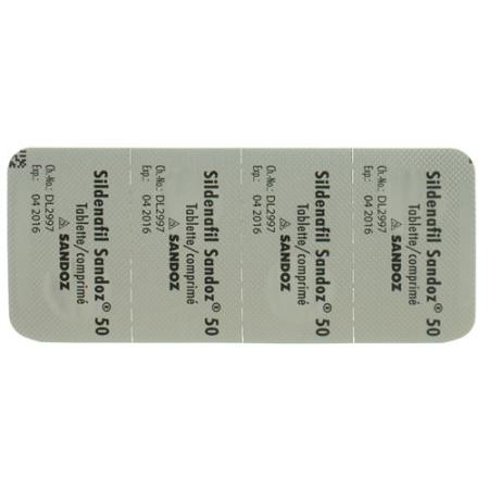 Sildenafil Sandoz Tabl 50 mg 12 pcs - PrimeCare Global