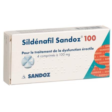 Sildenafil Sandoz Tabl 100 mg 4 pcs - PrimeCare Global