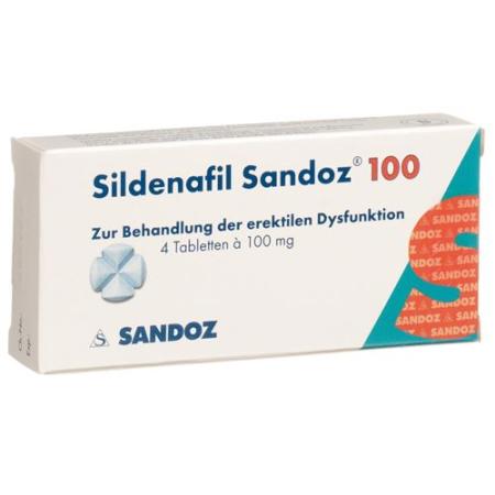 Sildenafil Sandoz Tabl 100 mg 4 pcs - PrimeCare Global
