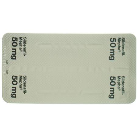 Sildenafil-Mepha Lactab 50 mg 4 pcs - PrimeCare Global