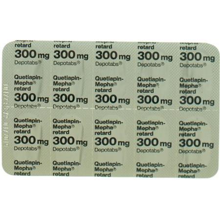 Quetiapin-Mepha retard Depotabs 300 mg 60 pieces - PrimeCare Global
