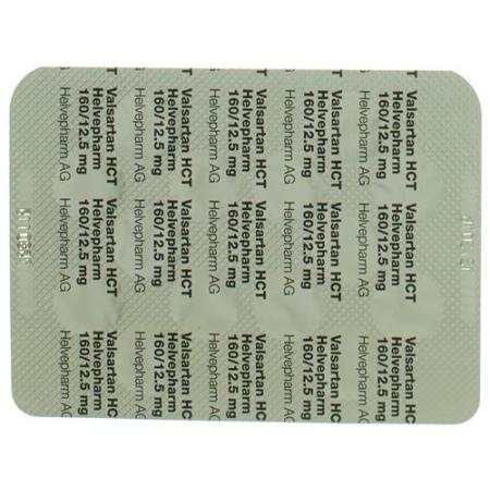 Valsartan HCT Helvepharm Filmtabl 160/12.5 mg 98 pcs - PrimeCare Global