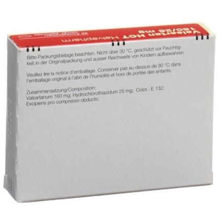 Valsartan HCT Helvepharm Filmtabl 160/25 mg 28 pcs - PrimeCare Global